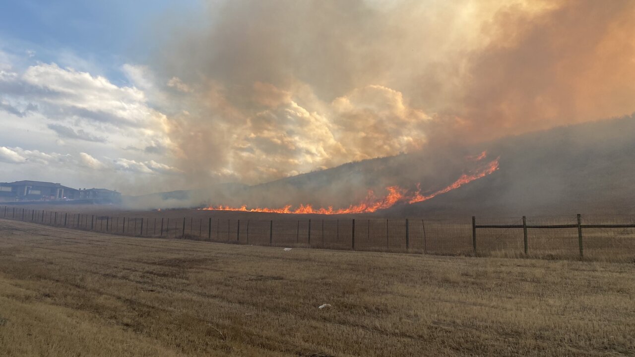 Fire on C470 in Jefferson County