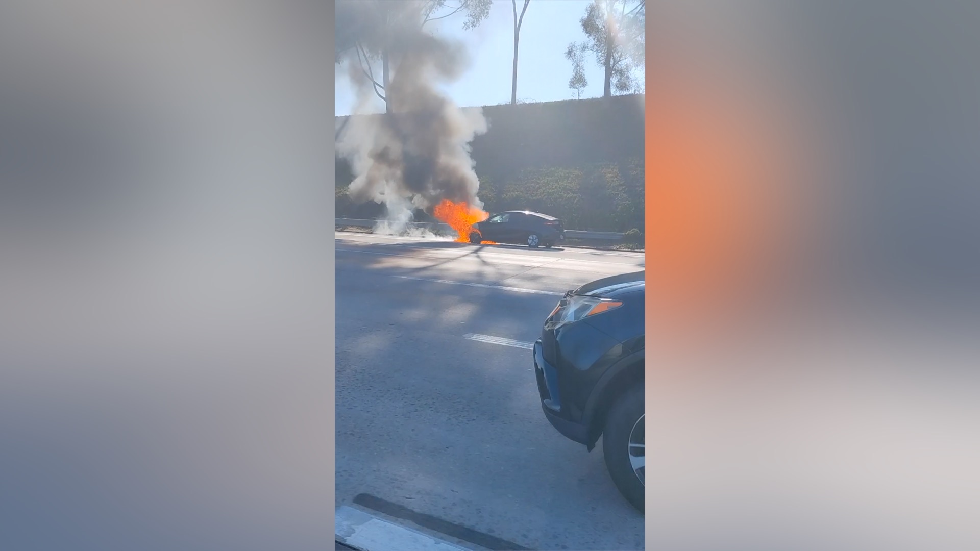 Car Fire i-805