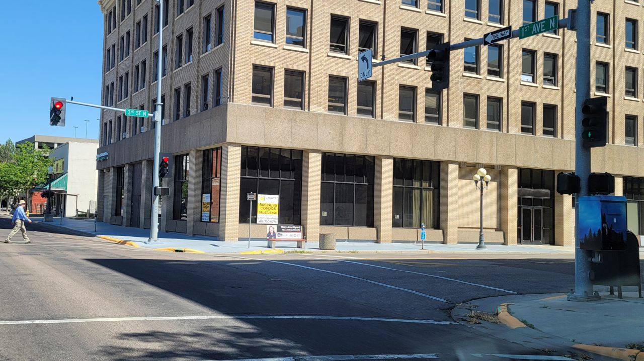 Planned location of Rib & Chop House restaurant in downtown Great Falls
