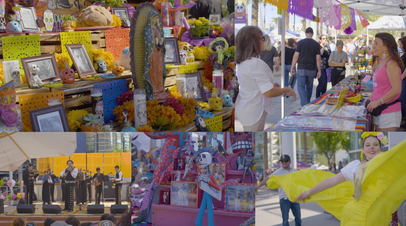 DÍA DE LOS MUERTOS FESTIVAL AT THE MESA ARTS CENTER