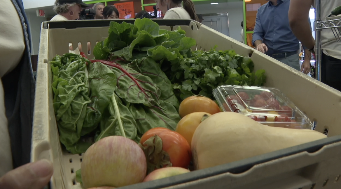 SNAP benefits recipients would receive produce like this through the program. 