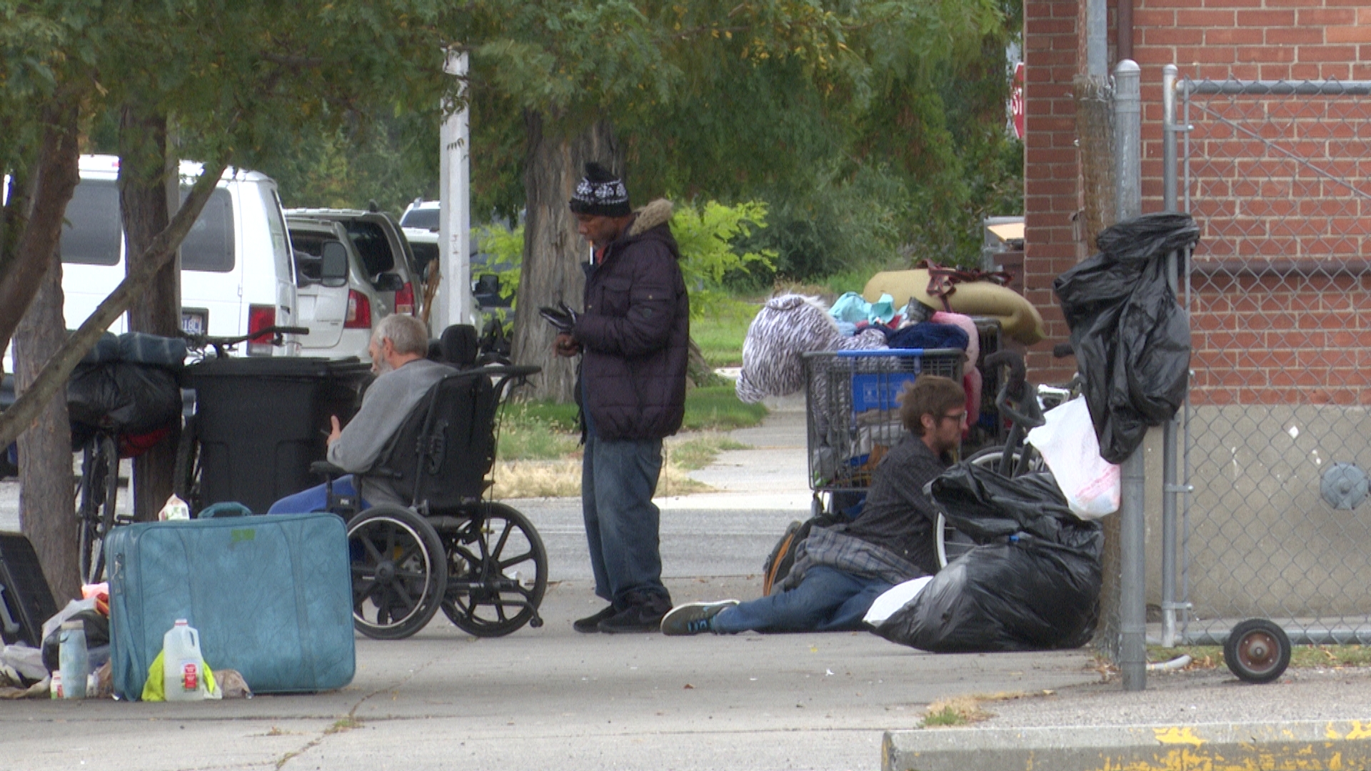 Billings Homeless Downtown 