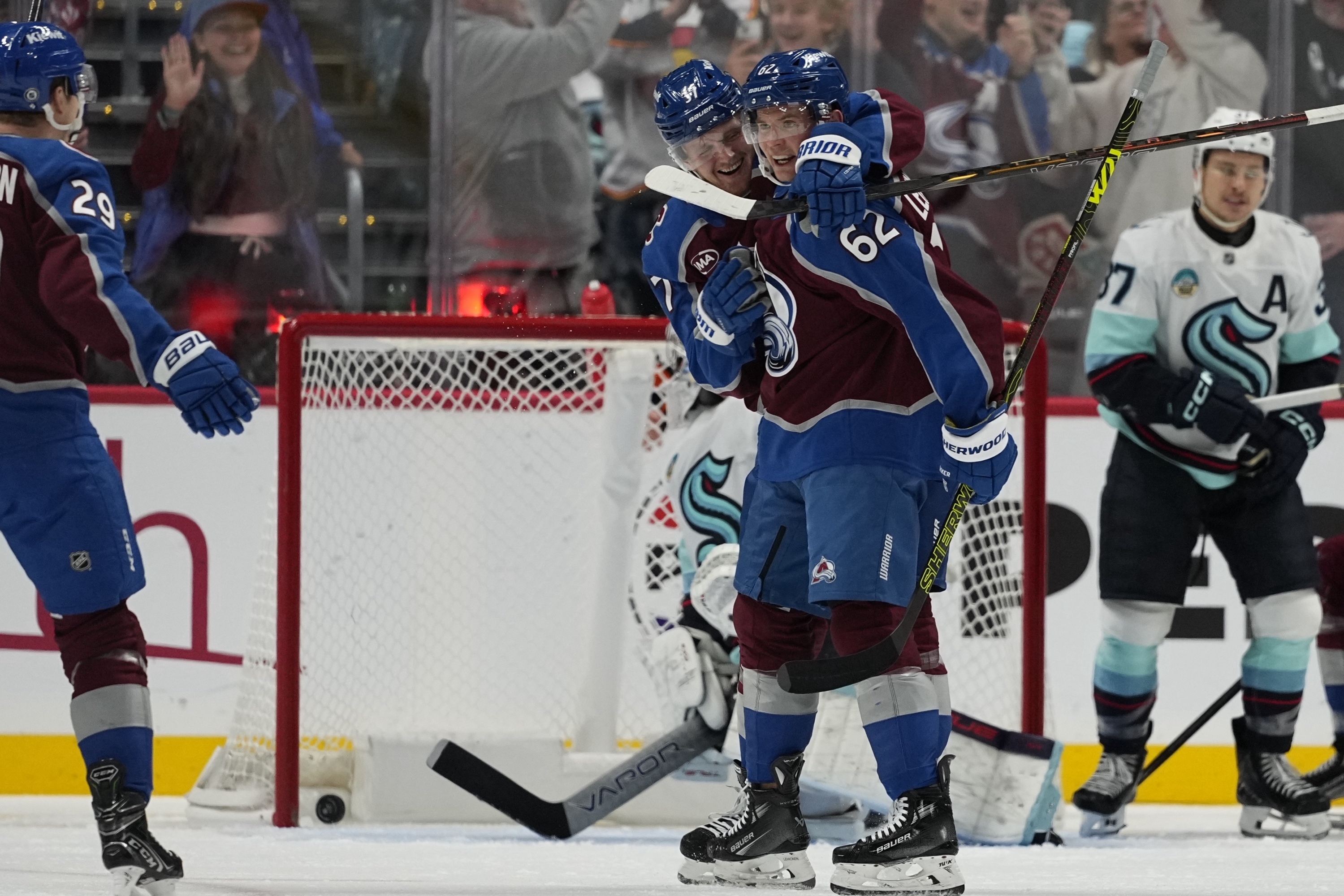 Kraken Avalanche Hockey