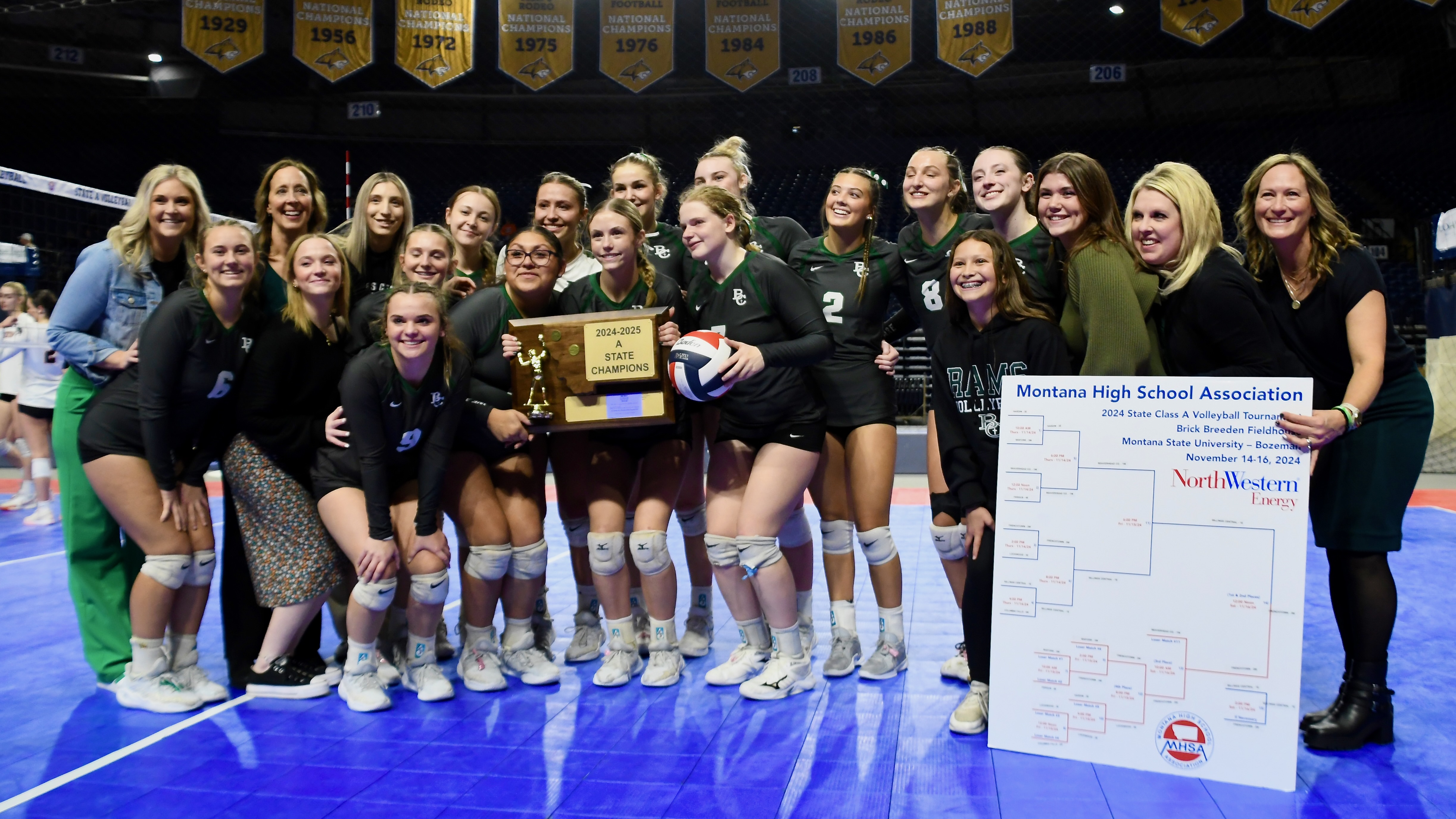 Billings Central volleyball