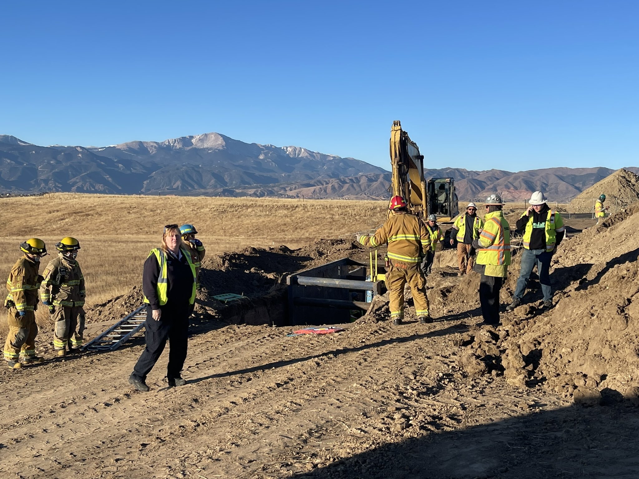 Sister Grove Trench Rescue