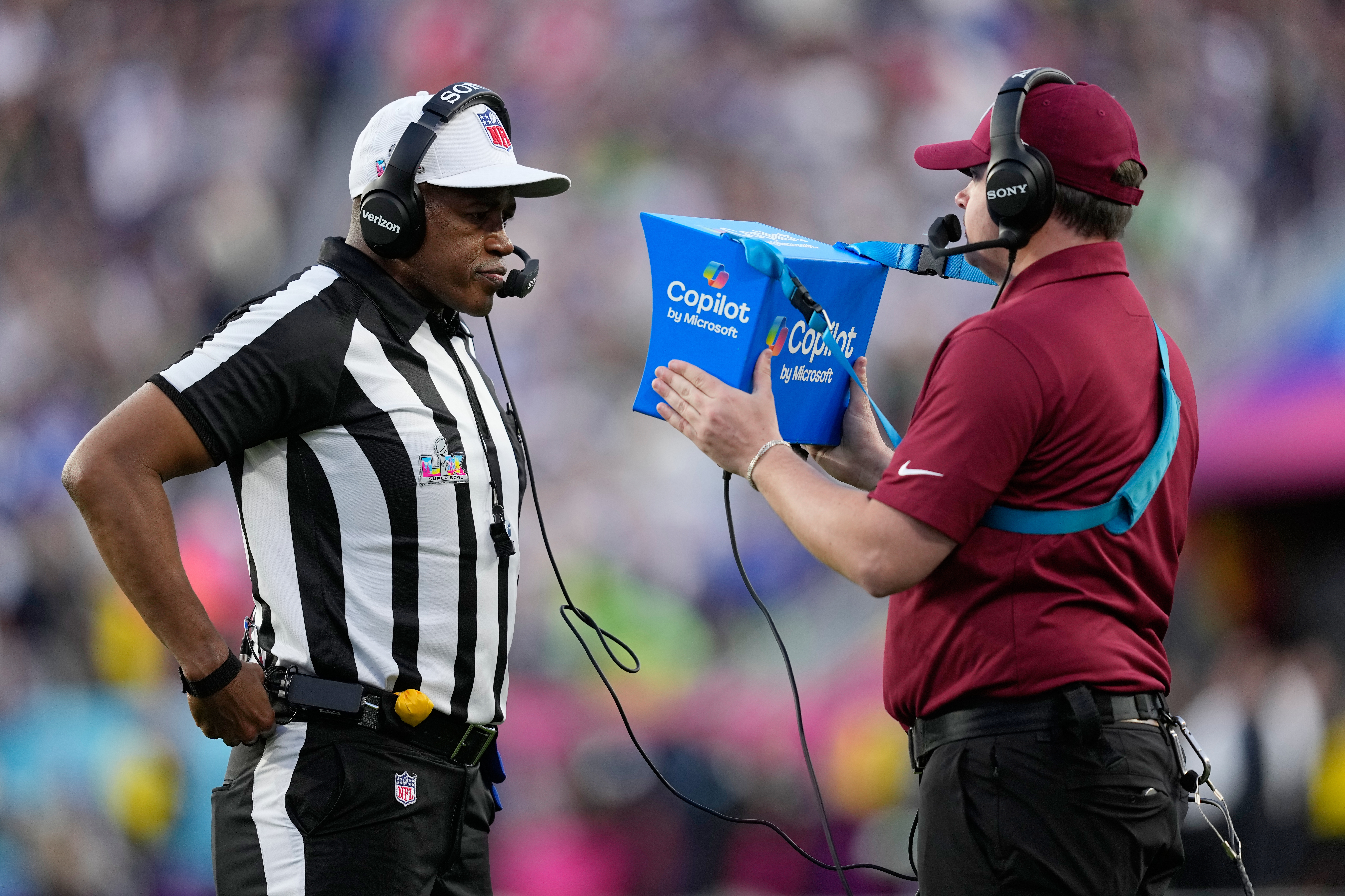 NFL Officials Football
