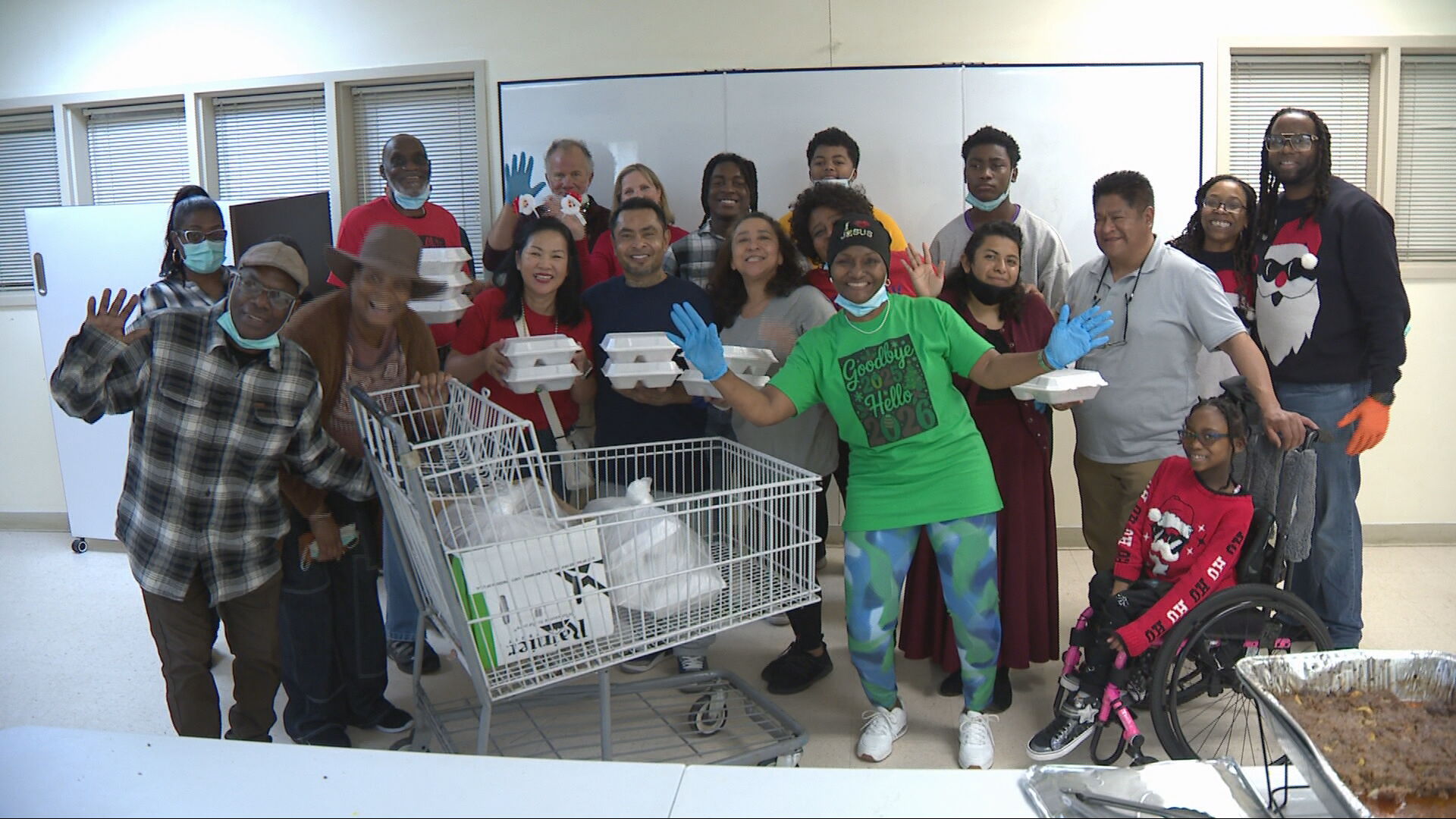  Christmas spirit in action!