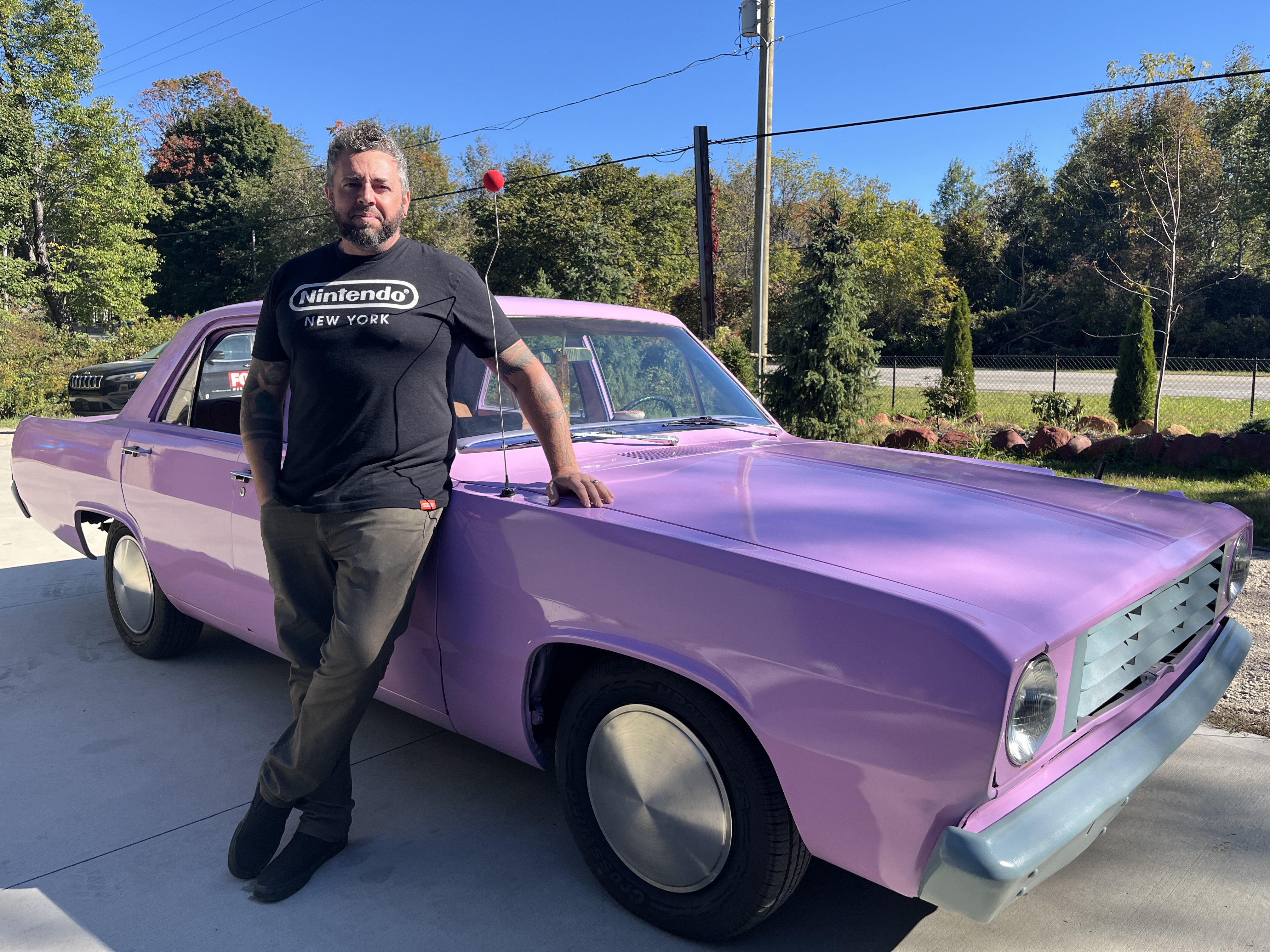 Simpsons Replica Car in Muskegon