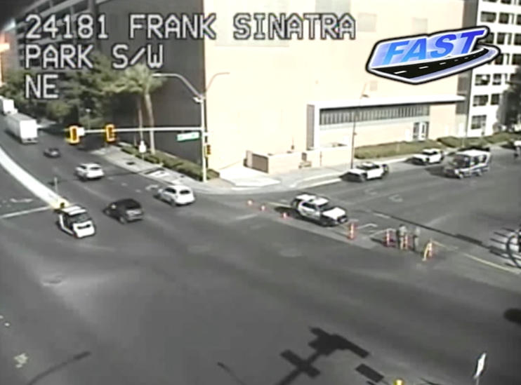 Police incident on Las Vegas Strip 