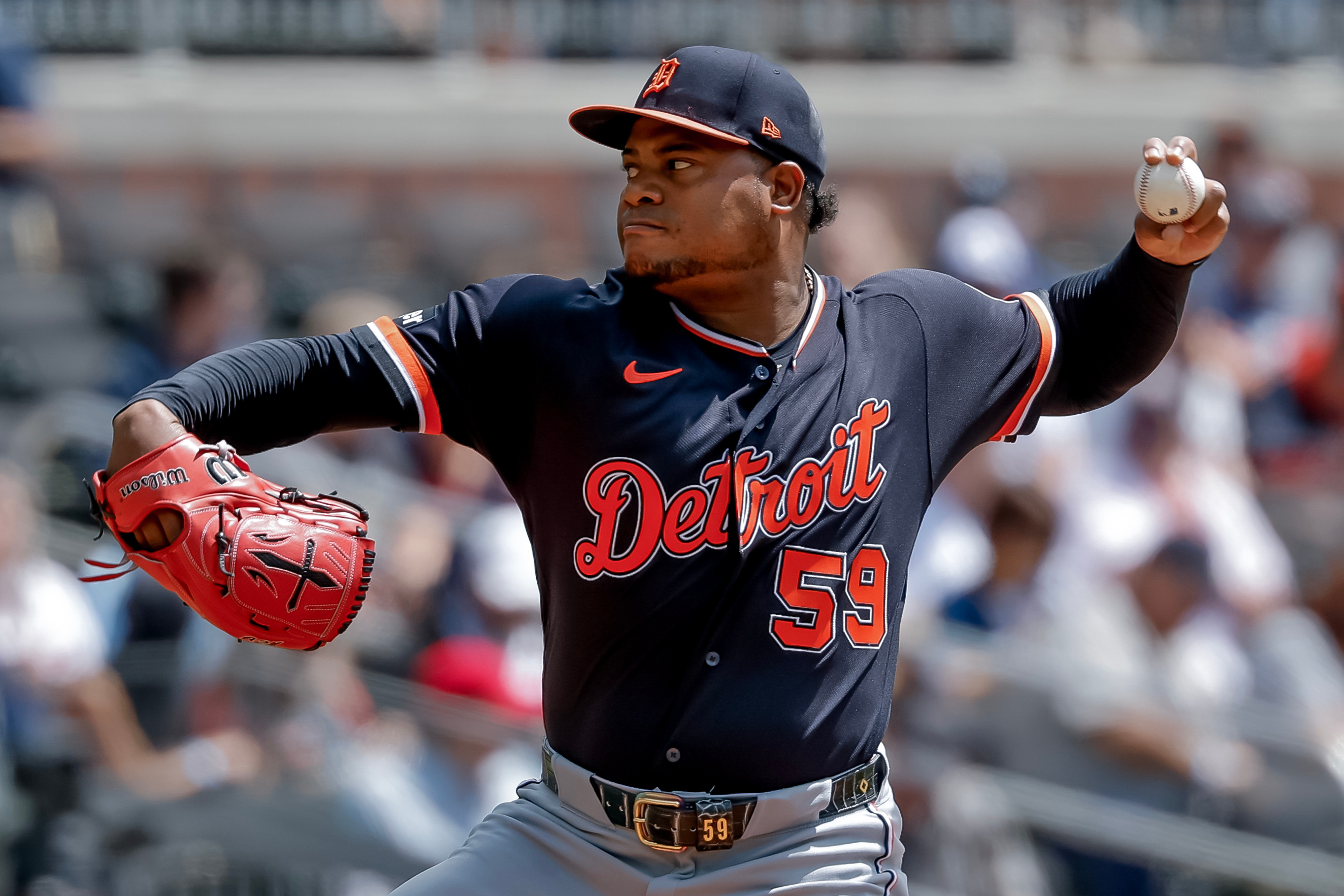 Tigers Braves Baseball
