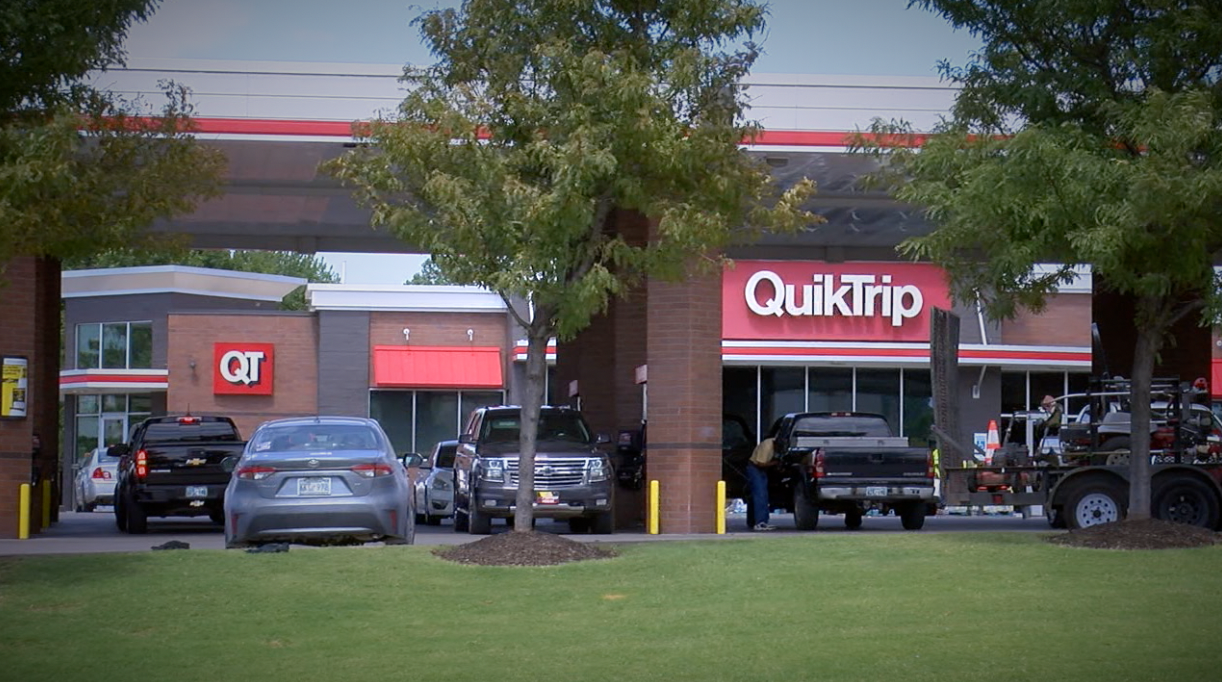 QT carjacking and shooting Gilcrease Museum Road