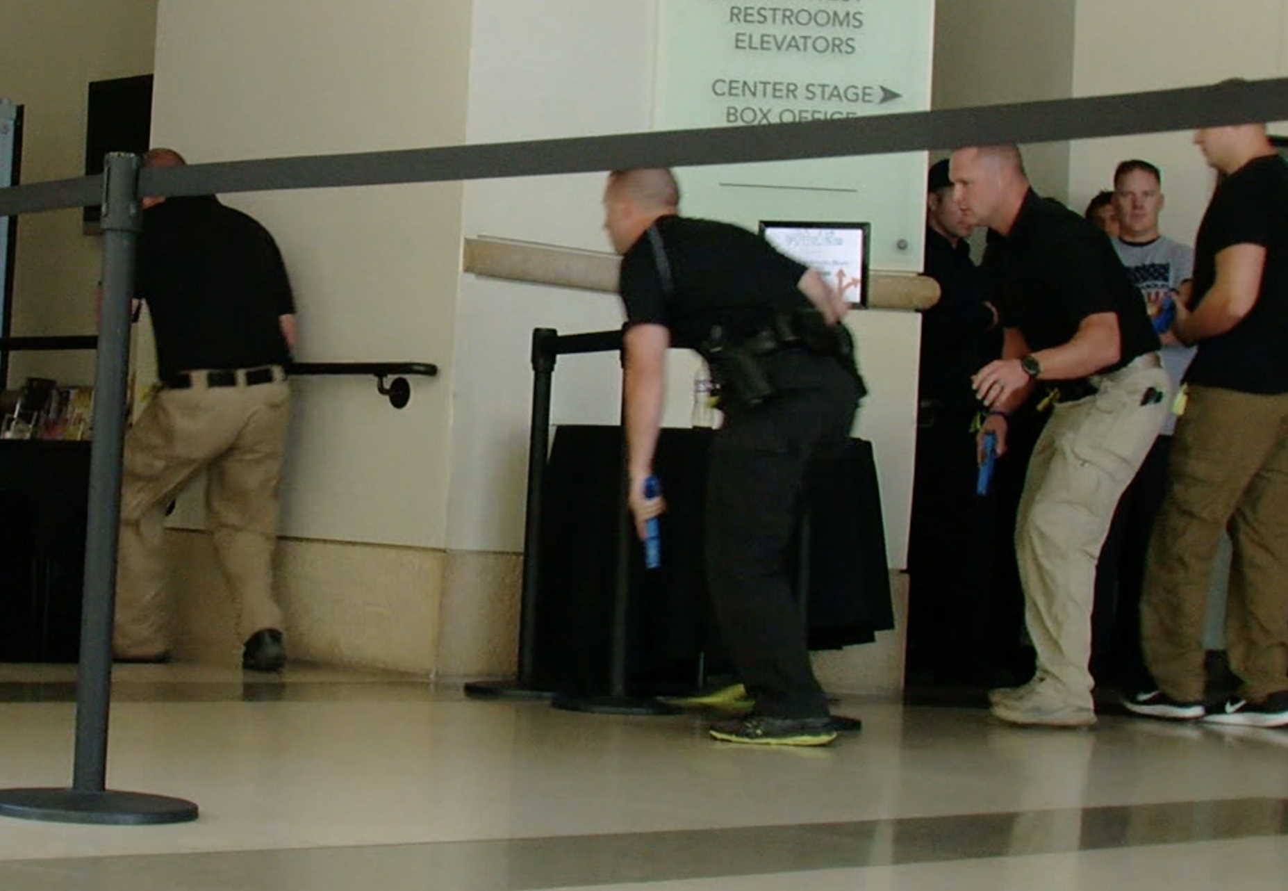 Active shooter training in downtown Phoenix 