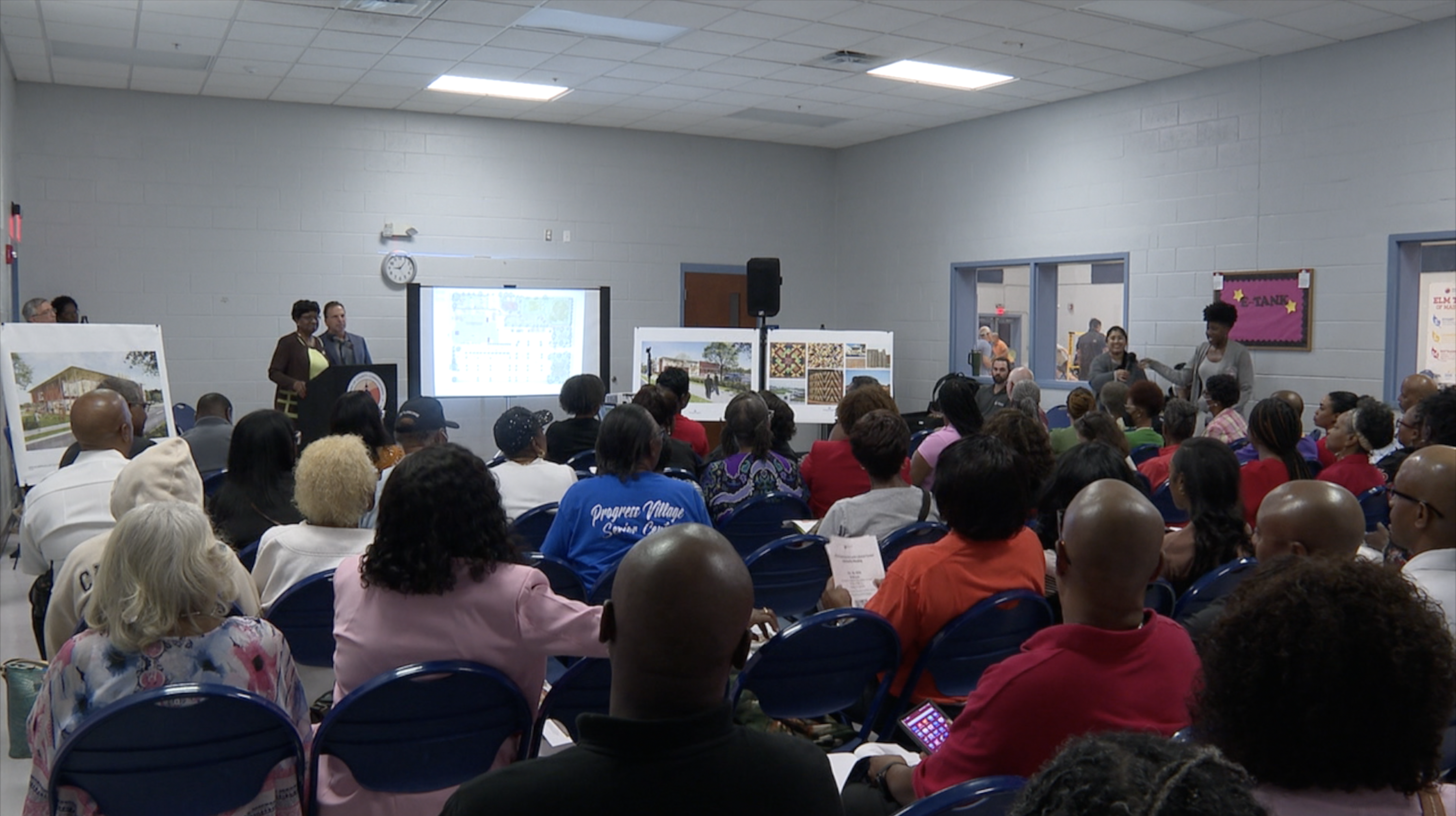 Progress Village meeting