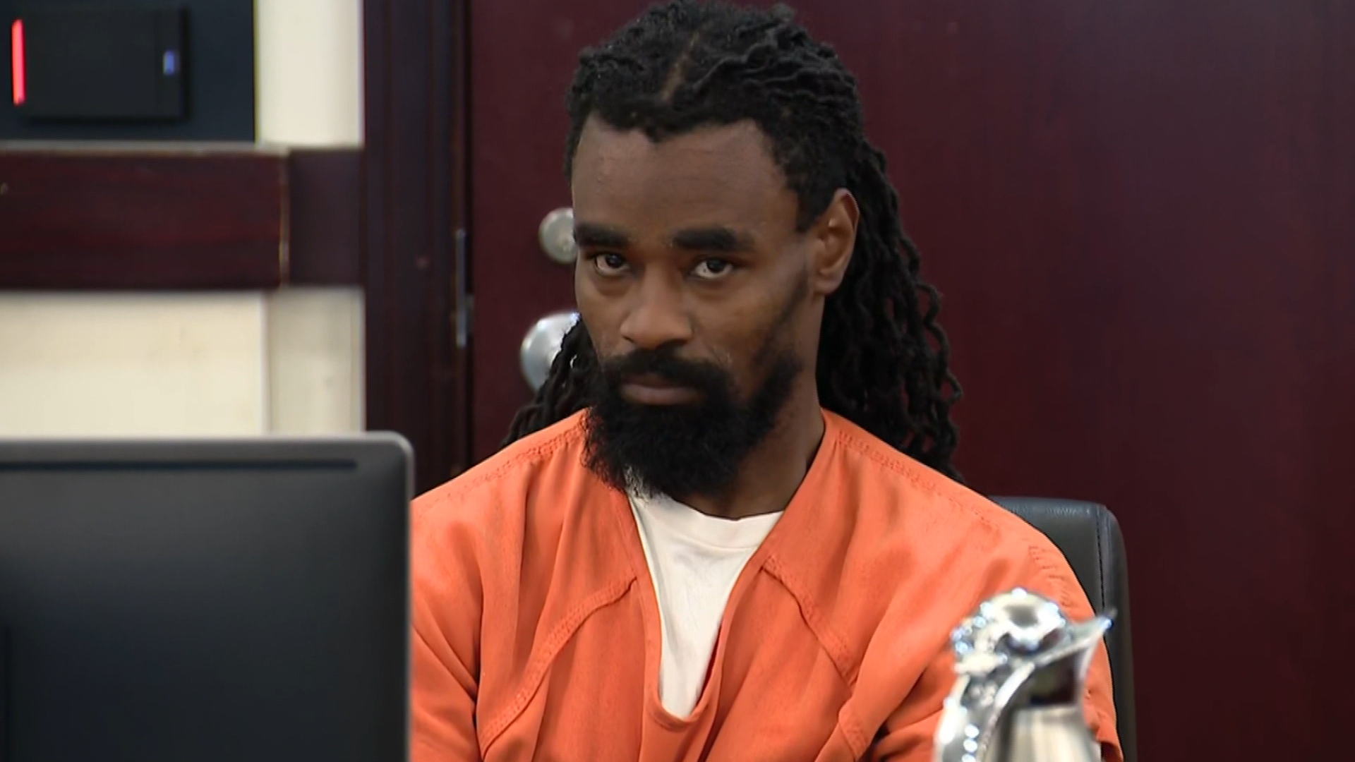 Shaquille Taylor at competency hearing 