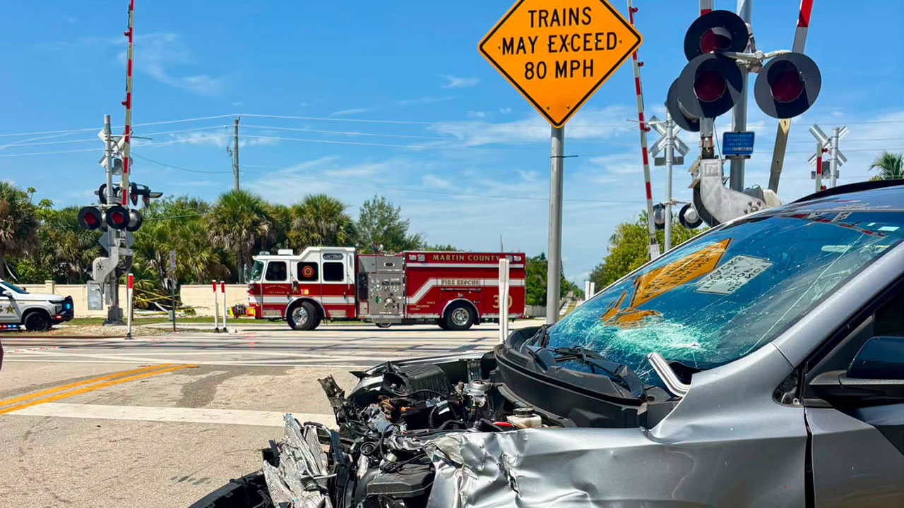 Brightline crash Hobe Sound