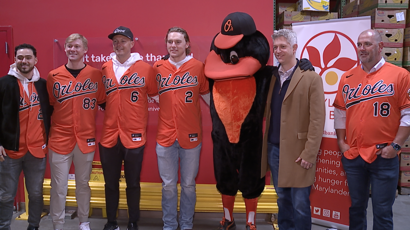 Orioles at Maryland Food Bank