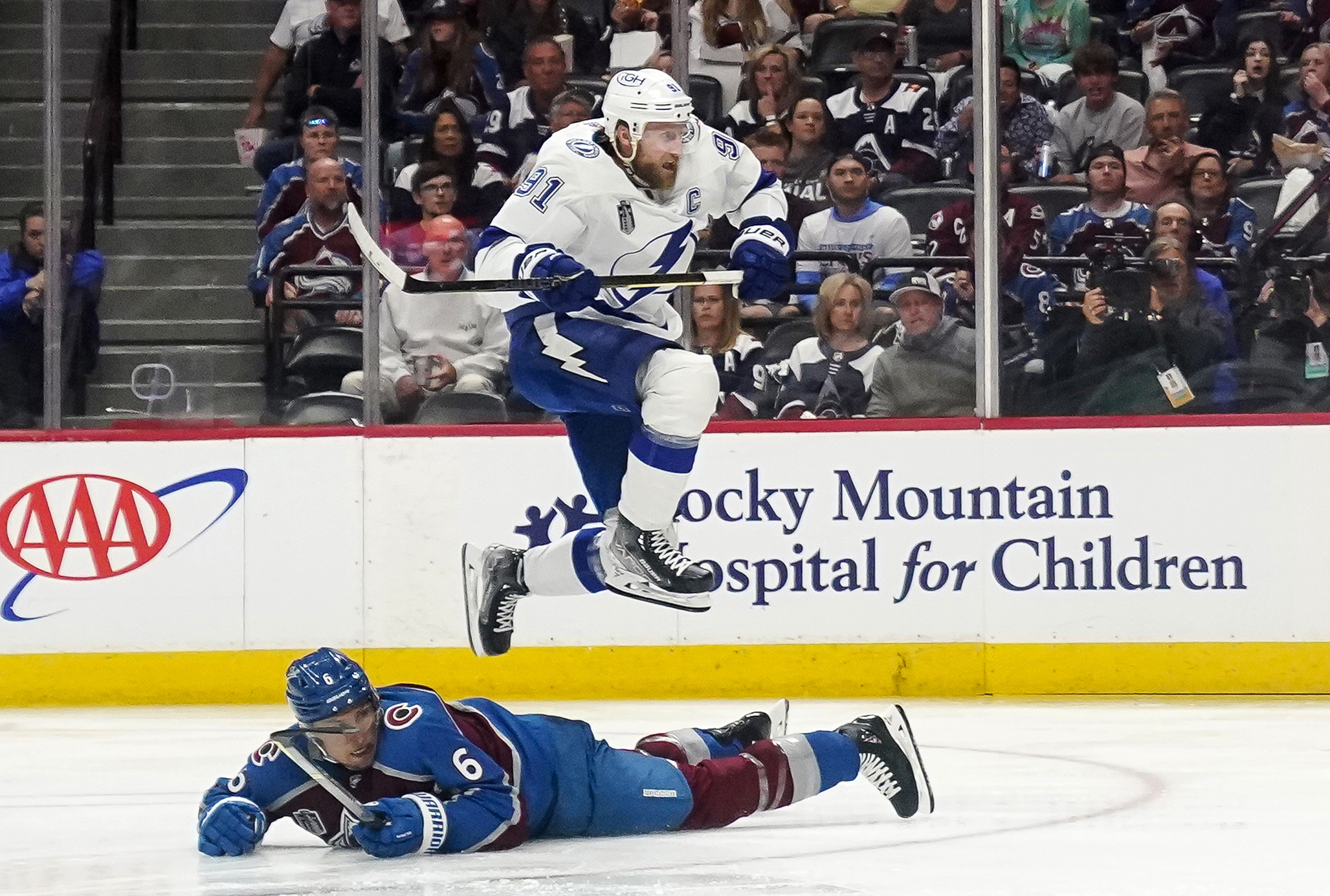 Stanley Cup Lightning Avalanche Hockey