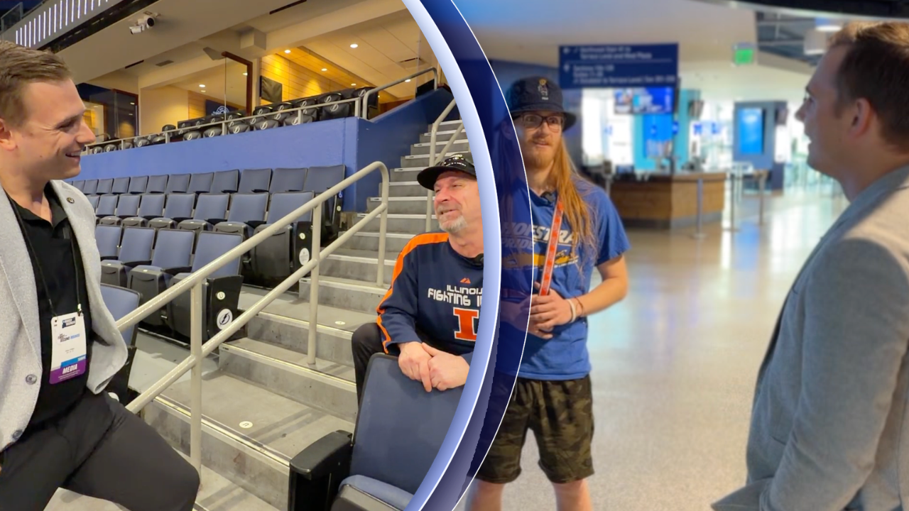 NCAA March Madness tournament returns to Tampa Bay as thousands of college basketball fans visit the city