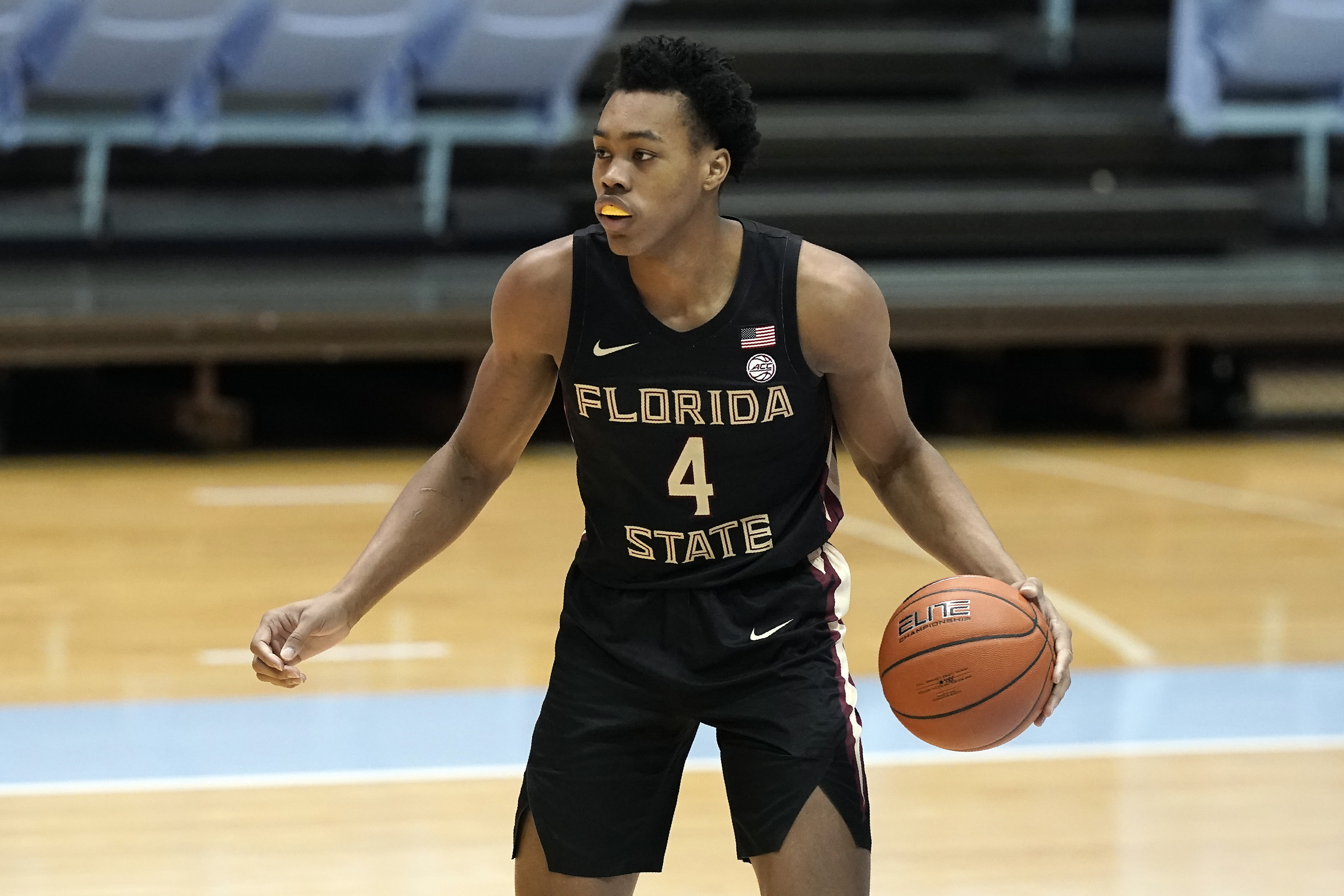 Florida State Seminoles guard Scottie Barnes at North Carolina Tar Heels, Feb. 27, 2021