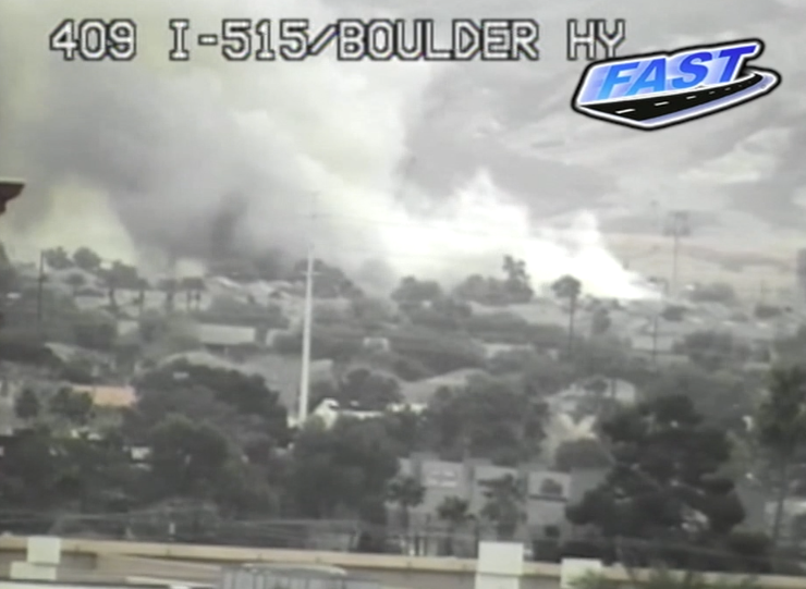 Large fire in east valley 