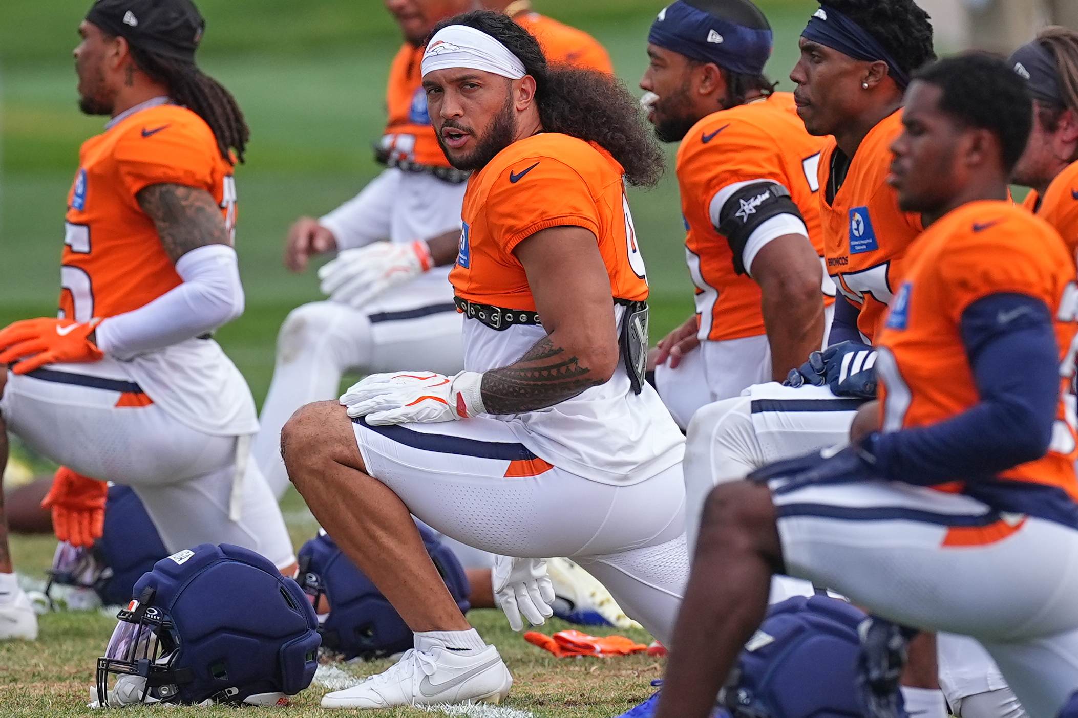 Broncos Camp Football