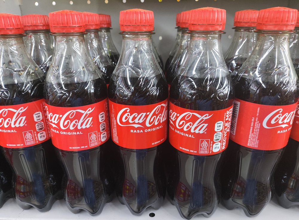 Bottles of Coke
