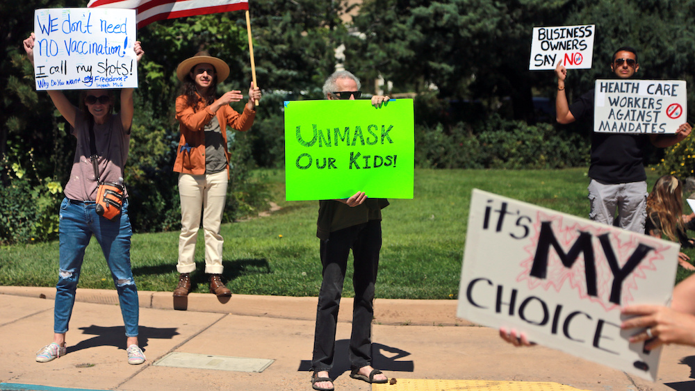 Facebook Papers Misinformation Vaccines Anti-vaccine protest