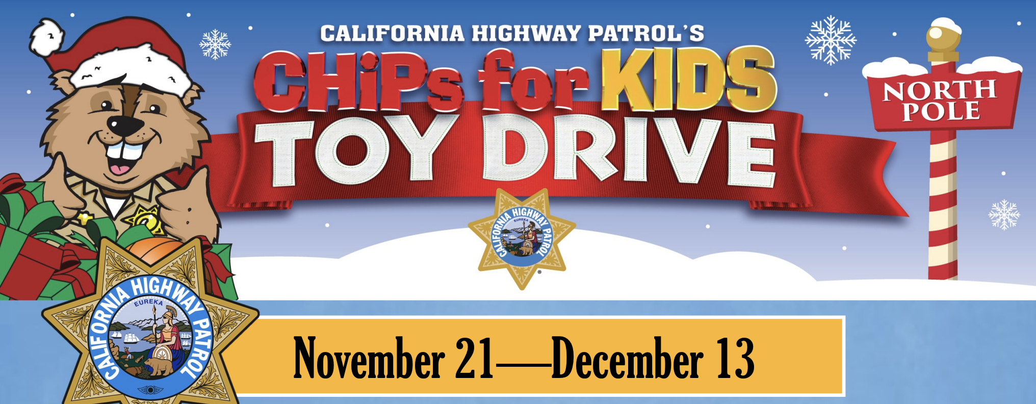 Chips for kids toy drive