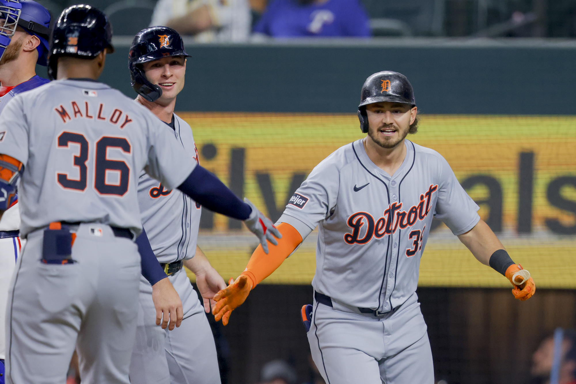 Tigers Rangers Baseball