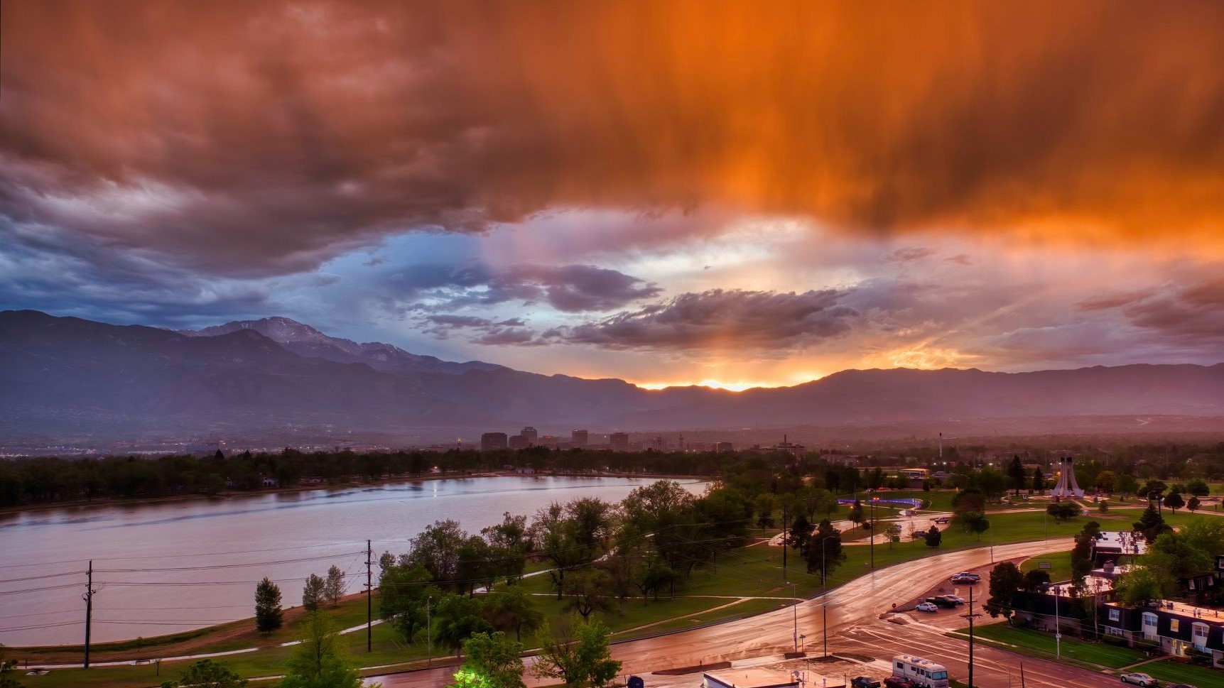 sunset Larry Marr Colorado Springs