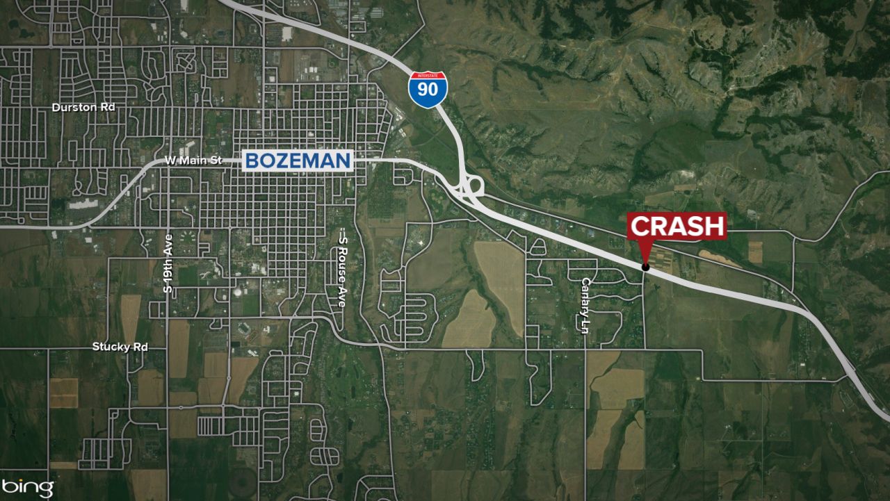 Truck driver dies in I-90 crash near Bozeman