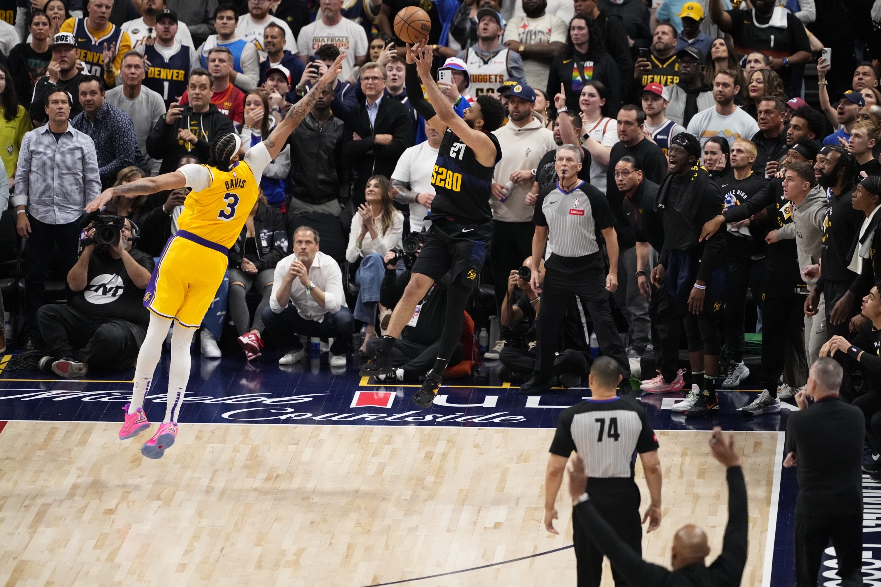 Lakers Nuggets Basketball