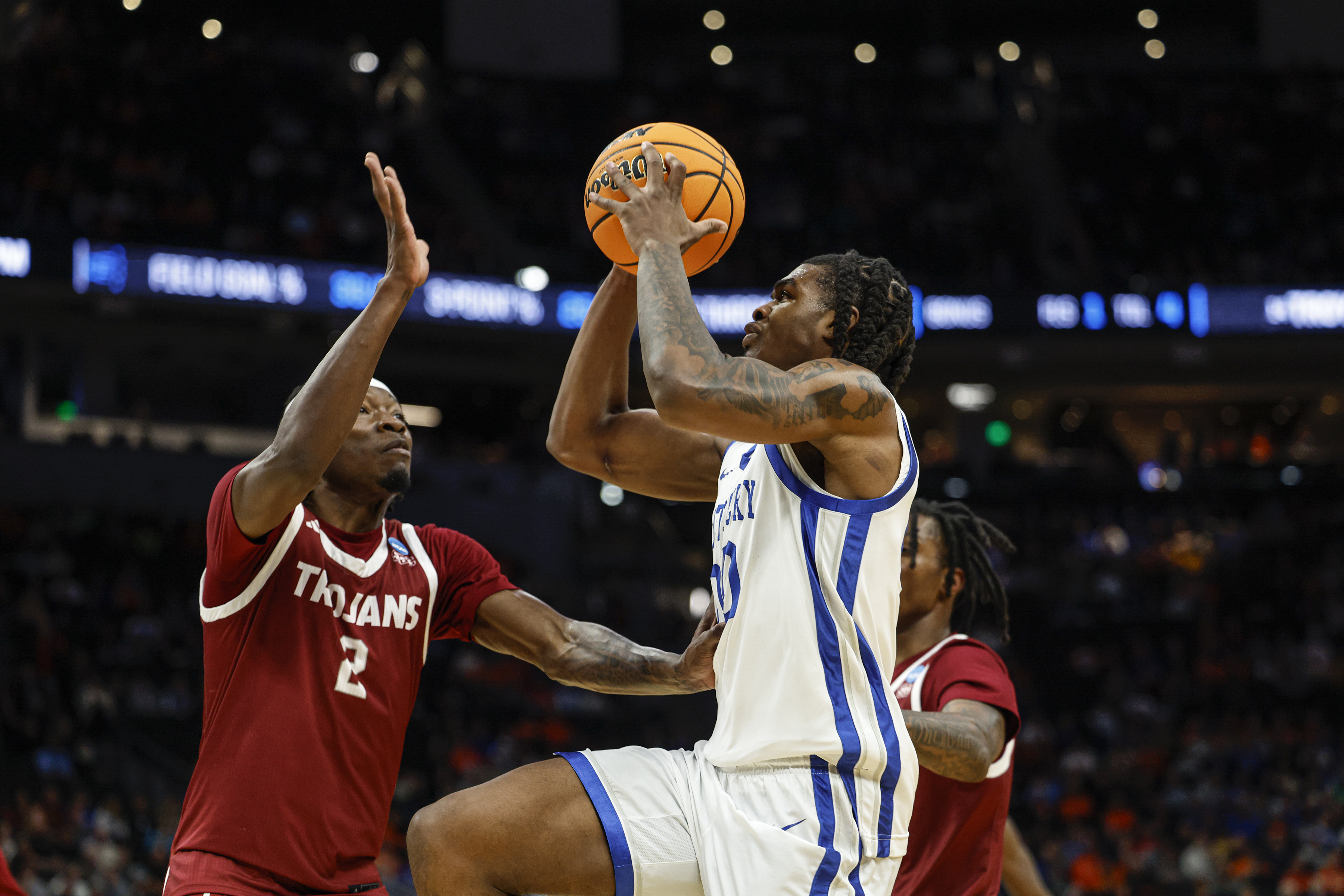 NCAA Troy Kentucky Basketball