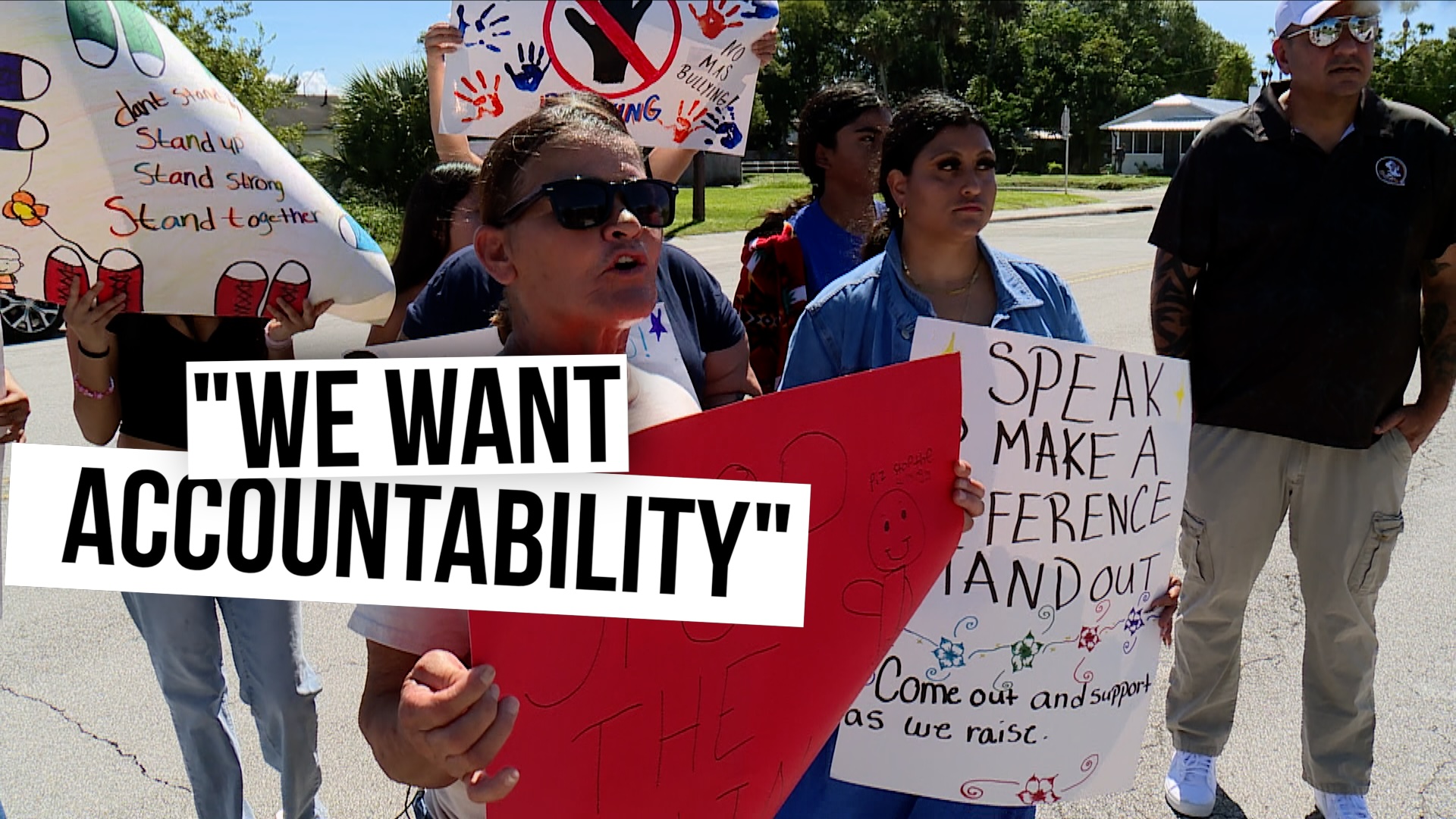 Okeechobee Bullying Protest