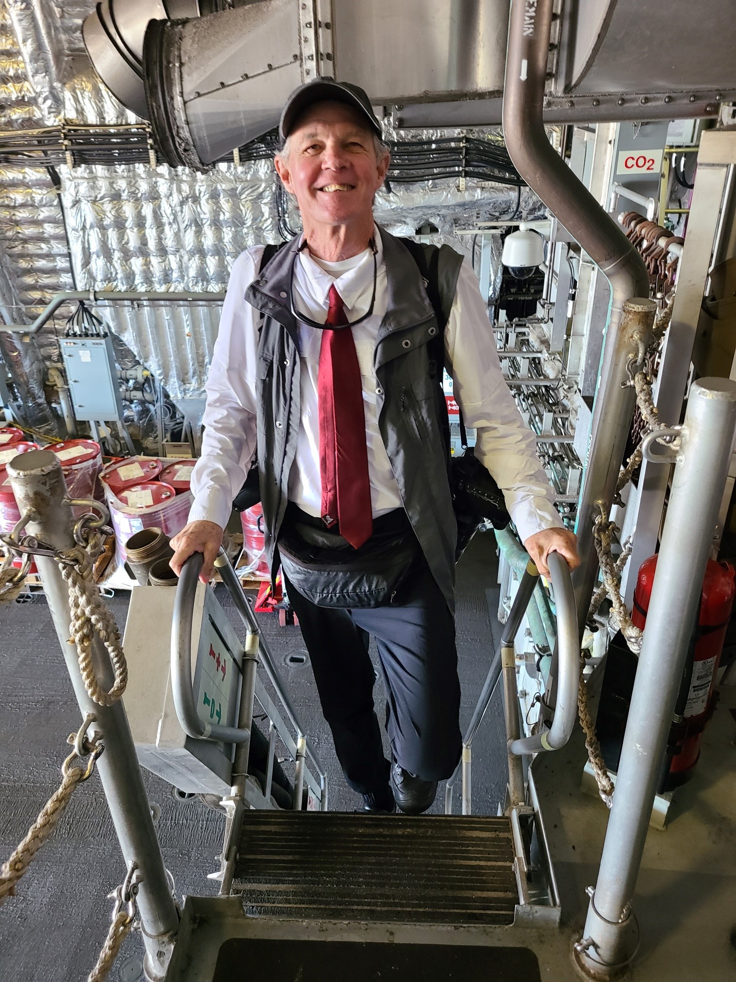 Frederick Billings' great, great grandson photographs U.S.S. Billings - Vimarsana News
