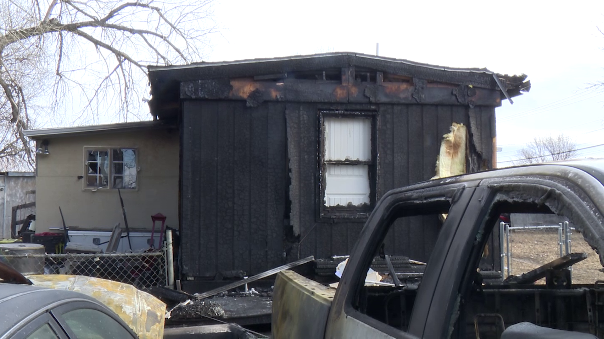Firefighters responded to a fire in Great Falls on Sunday, February 6