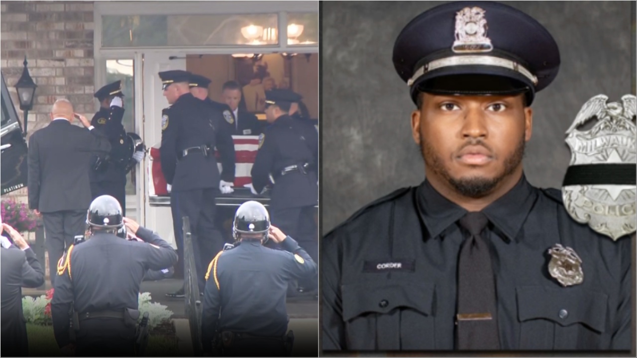Visitation, funeral to be held today for fallen Milwaukee police officer Kendall Corder