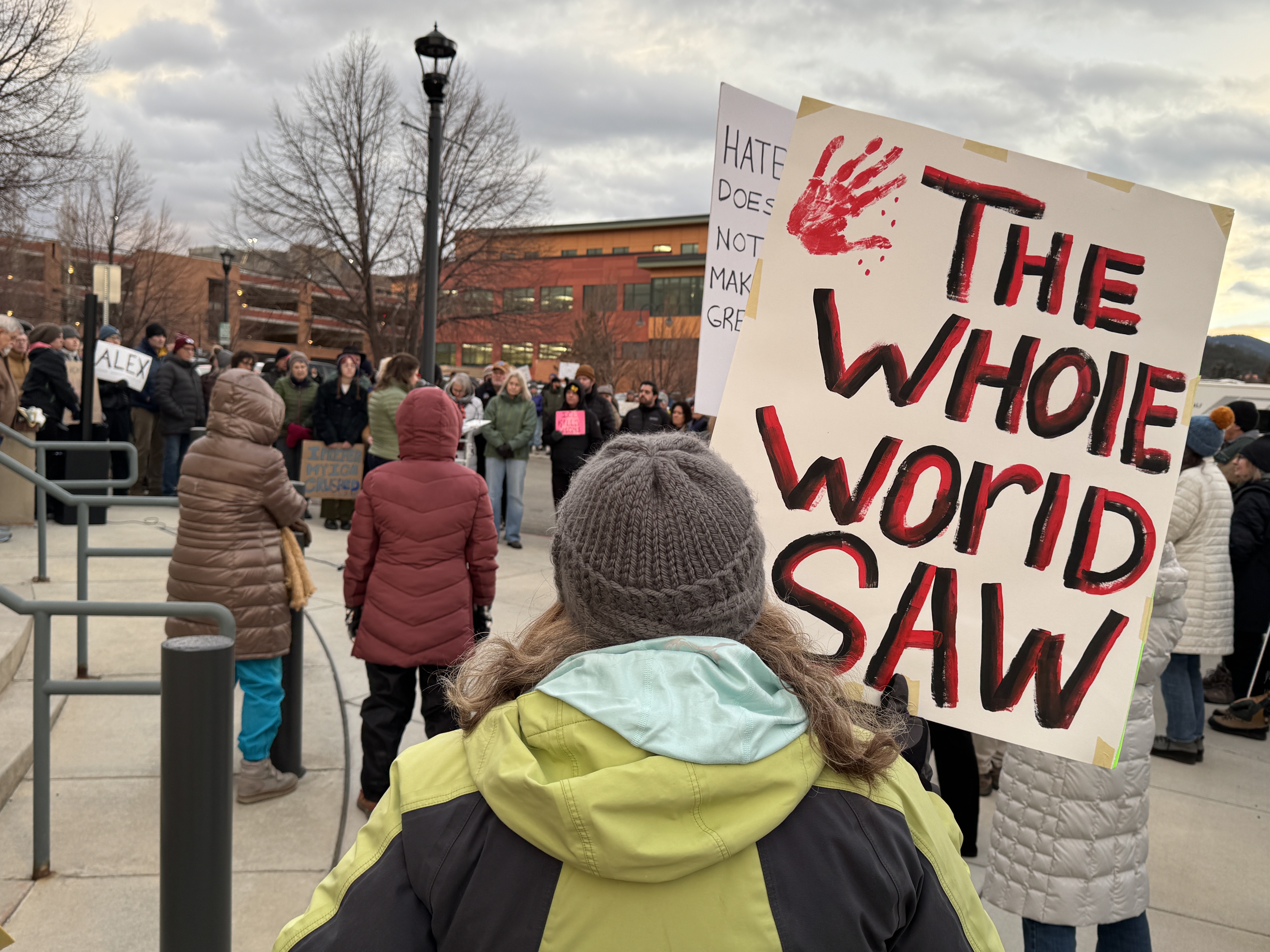 Helena protest against ICE