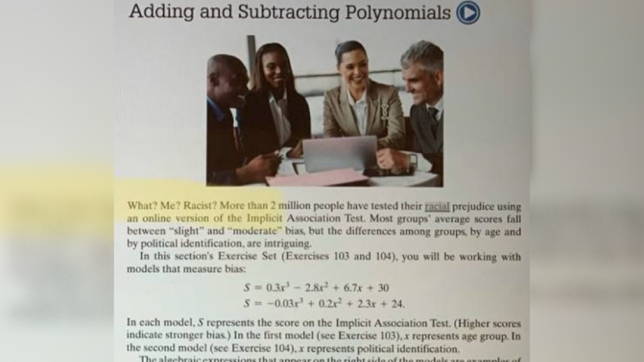 Rejected textbook