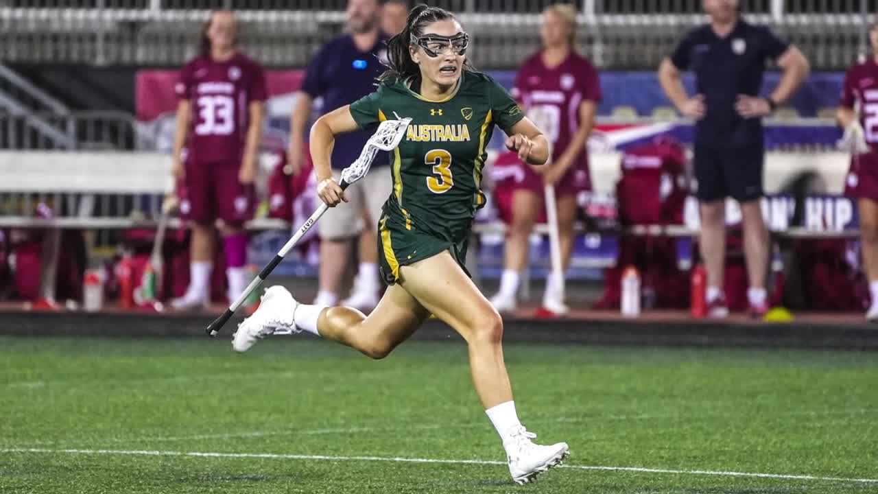 Towson women's lacrosse player and coach to represent Australia in 2025 World Games