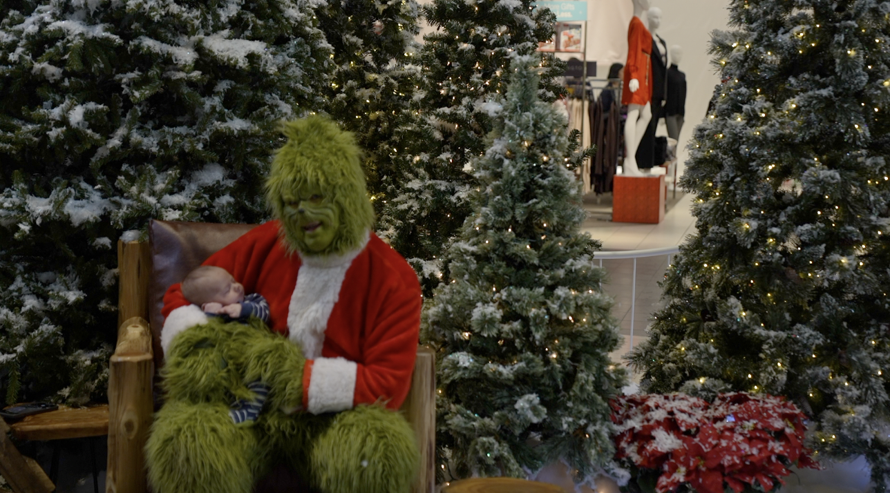 Grinchmas 2.0 at the Lansing Mall 