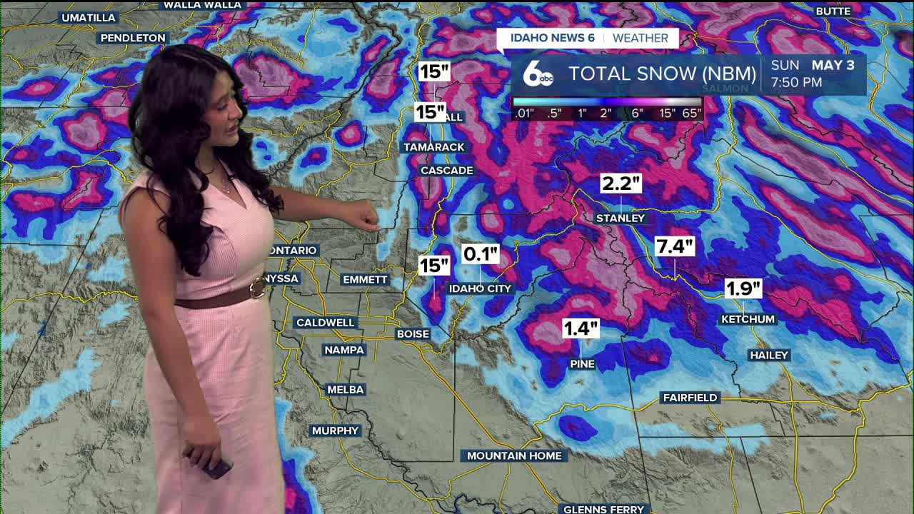 Forecast: Cold front brings rain, and heavy mountain snow 