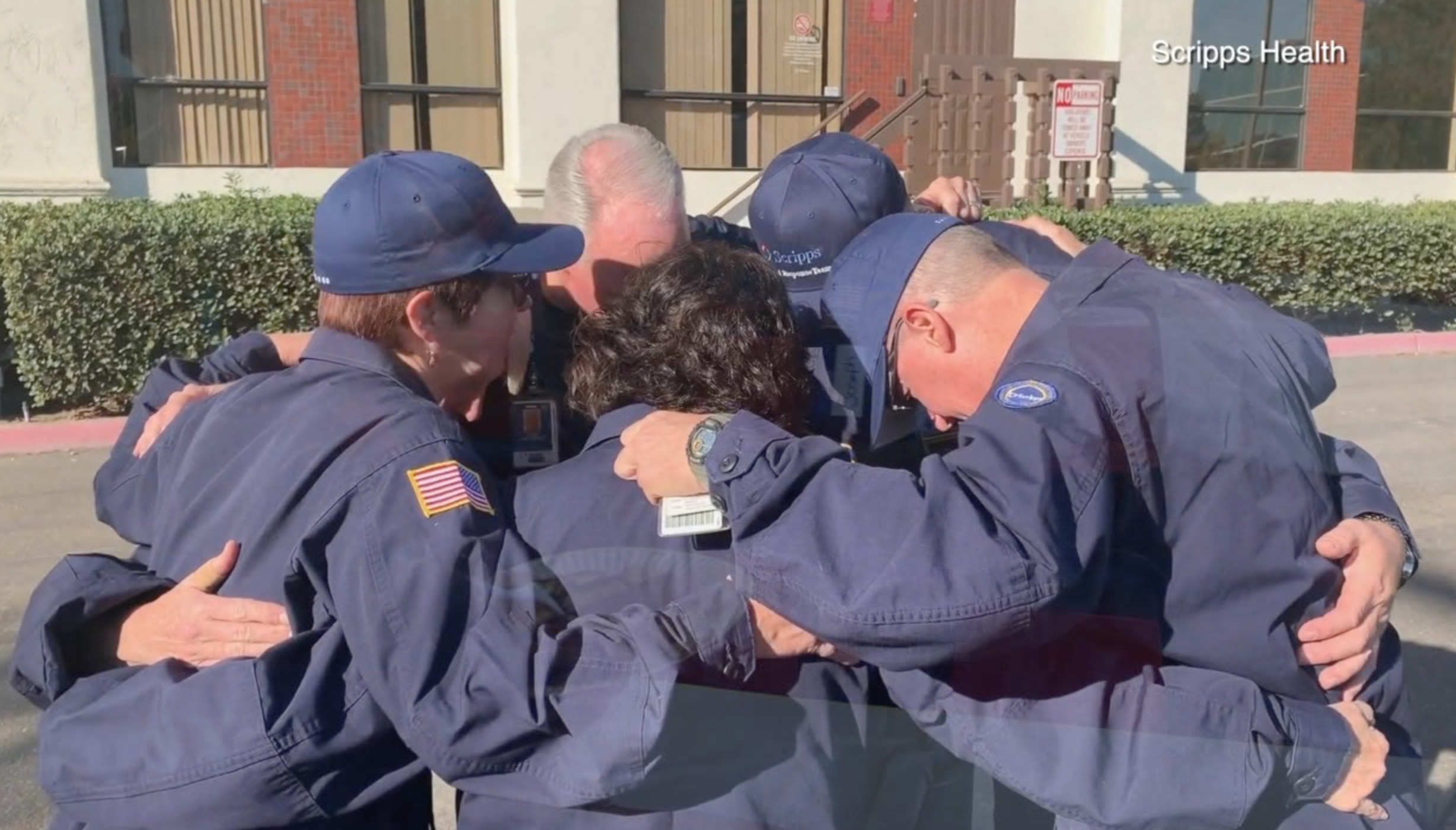 Scripps nurses return from fire