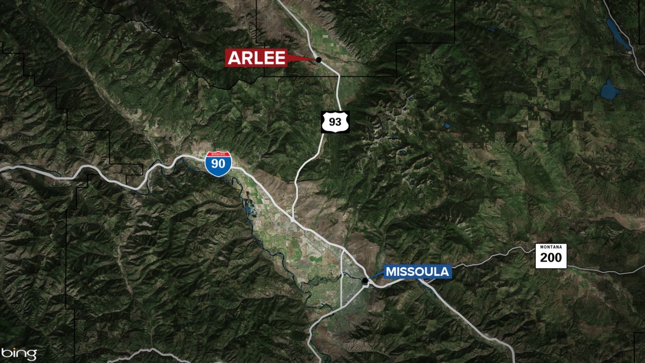 Arlee Montana map