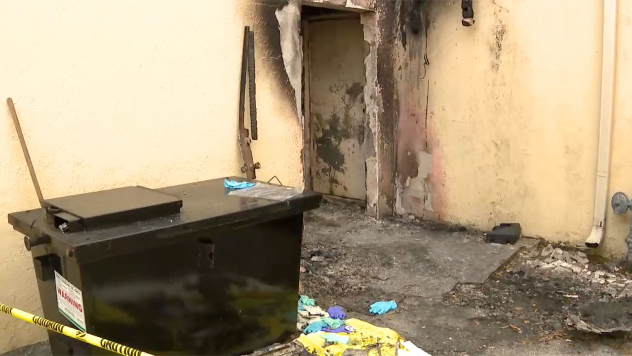 A body was found after a fire at the Service Plus Income Tax store in Boynton Beach on Jan. 10, 2025.