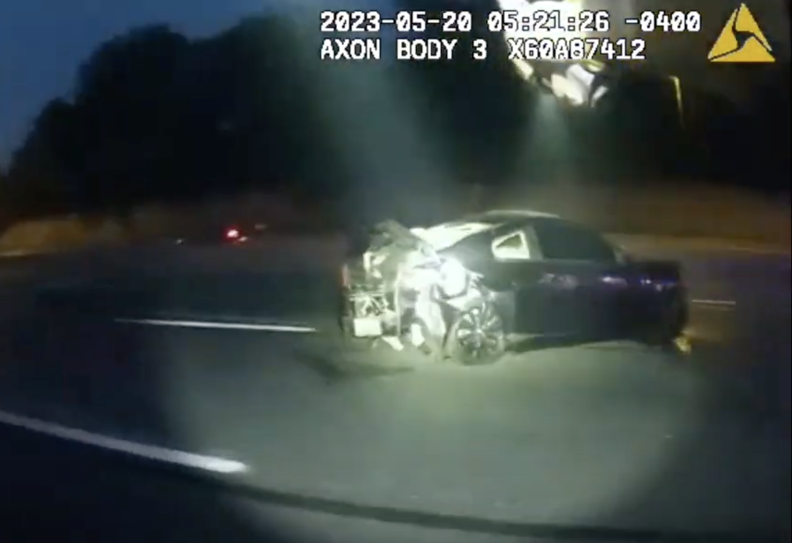 Camera footage released of deadly police chase in Rockville