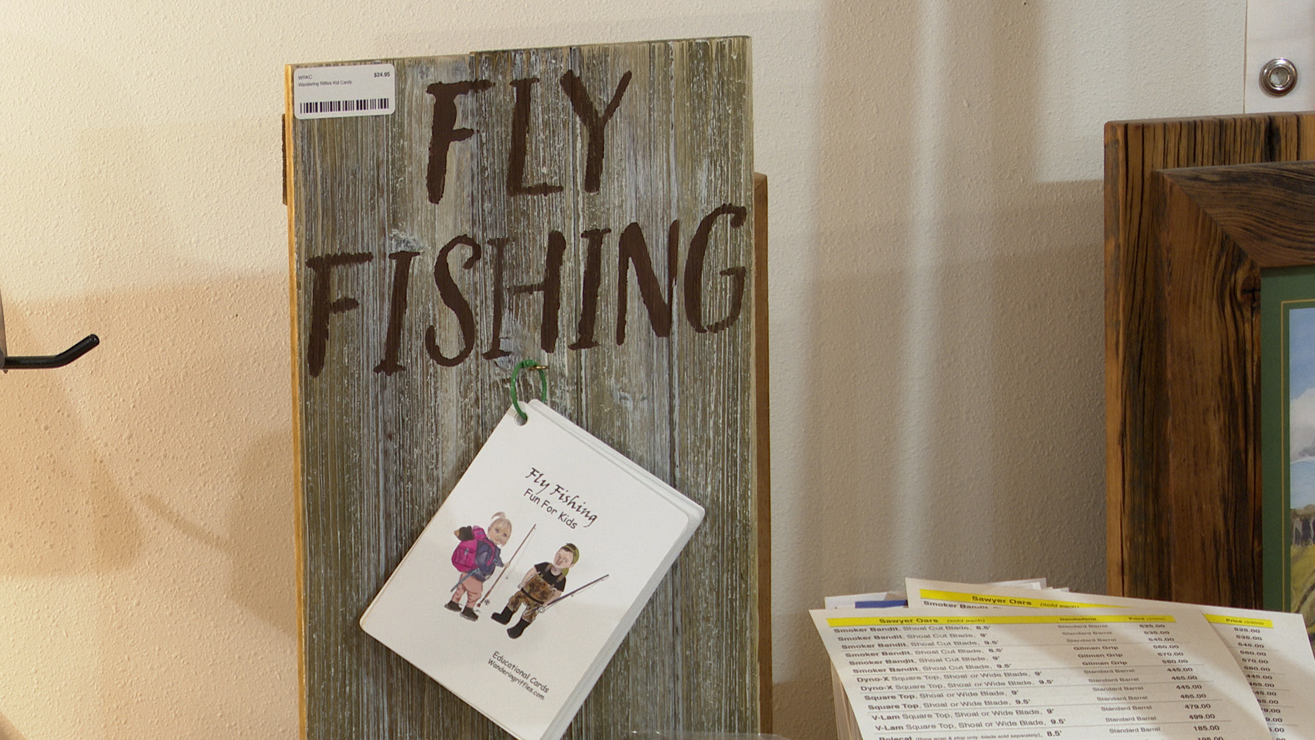 Fly Fishing Sign