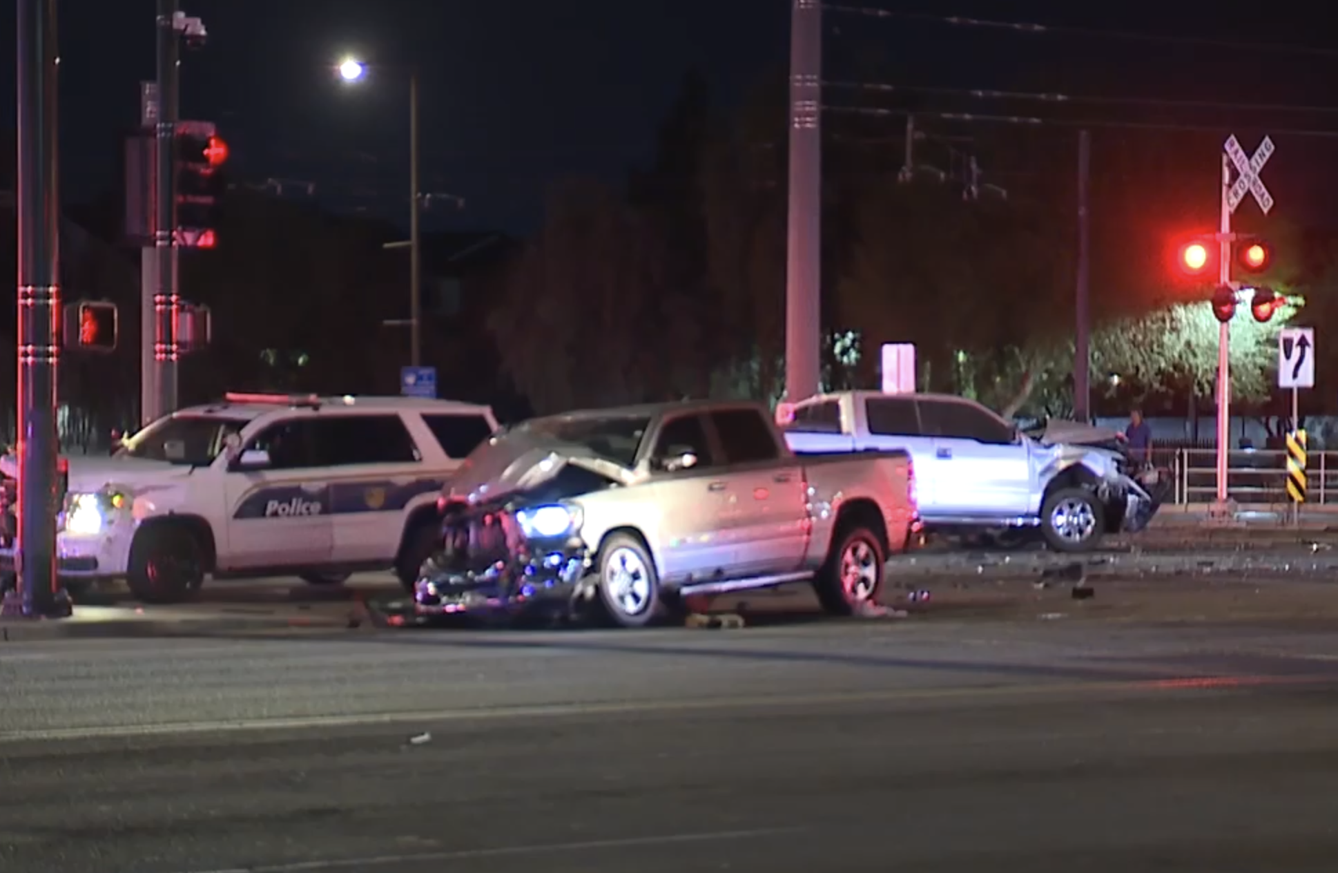 19th and dunlap avenues police involved crash