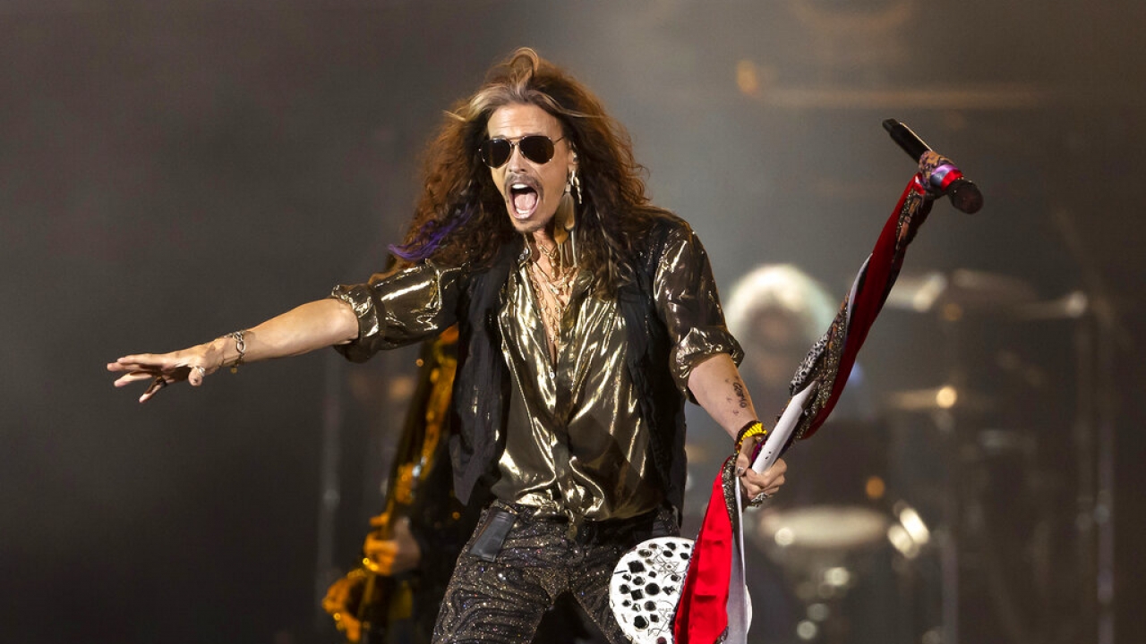 Steven Tyler, of Aerosmith, performs on Thursday, Sept. 8, 2022.