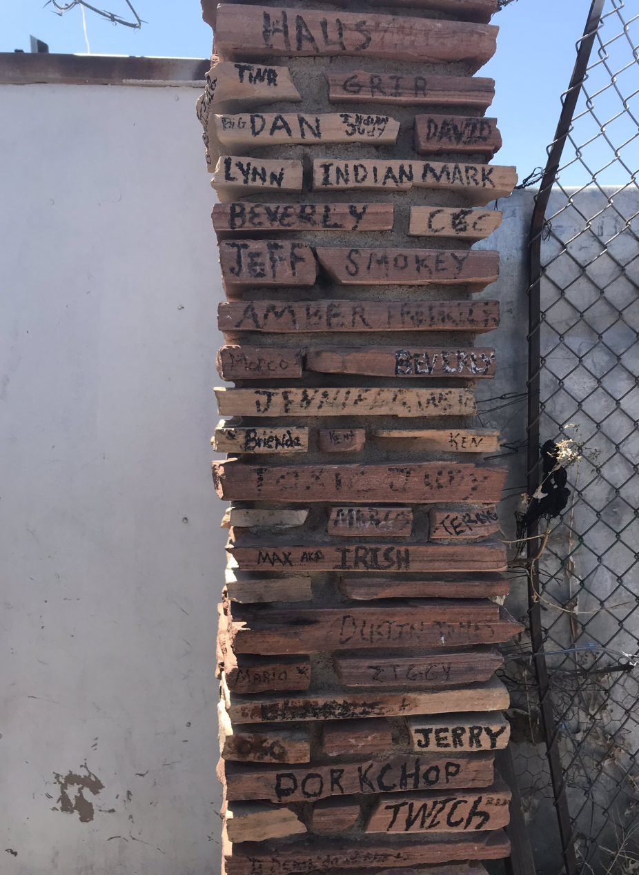Homeless memorial 